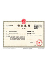 定结营业执照副本